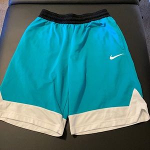 Teal Nike shorts